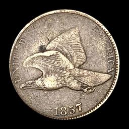 NICELY CIRCULATED 1857 Flying Eagle Cent