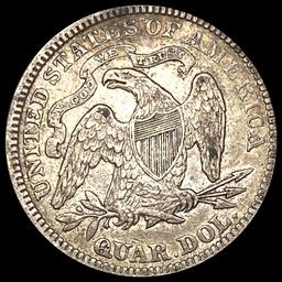 CLOSELY UNCIRCULATED 1876 Seated Liberty Quarter
