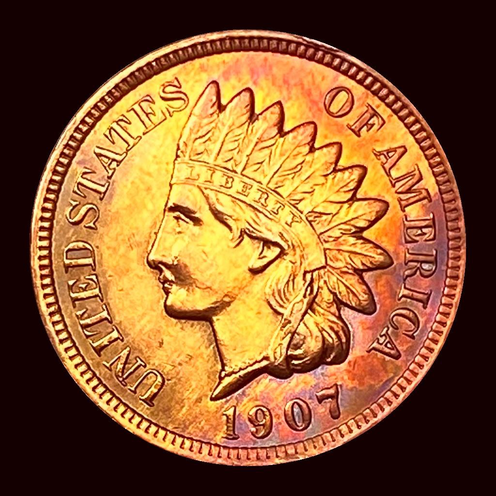 UNCIRCULATED 1907 Indian Head Cent