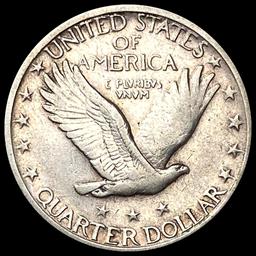 CLOSELY UNCIRCULATED 1927-S Silver Standing Liberty Quarter