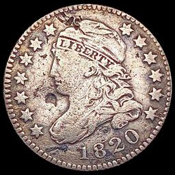 1820 Capped Bust Dime LIGHTLY CIRCULATED