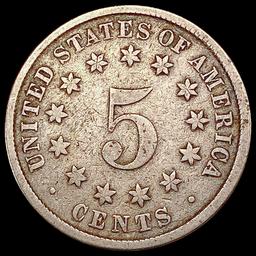 1882 Shield Nickel LIGHTLY CIRCULATED