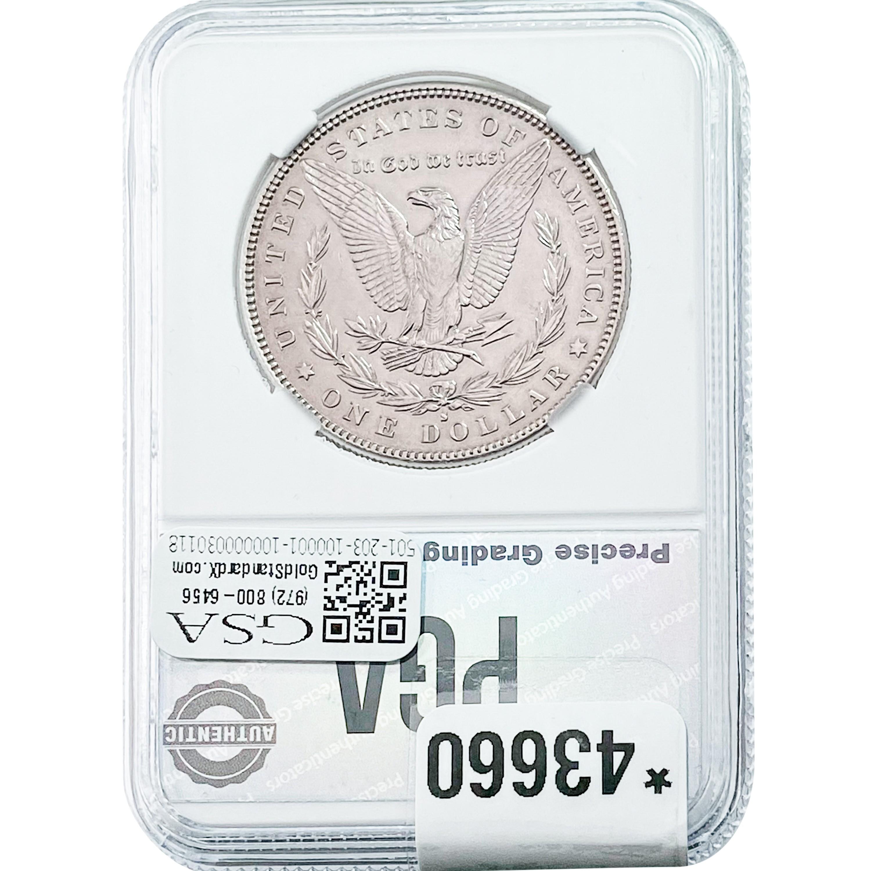 1888-S Morgan Dollar PGA MS65+