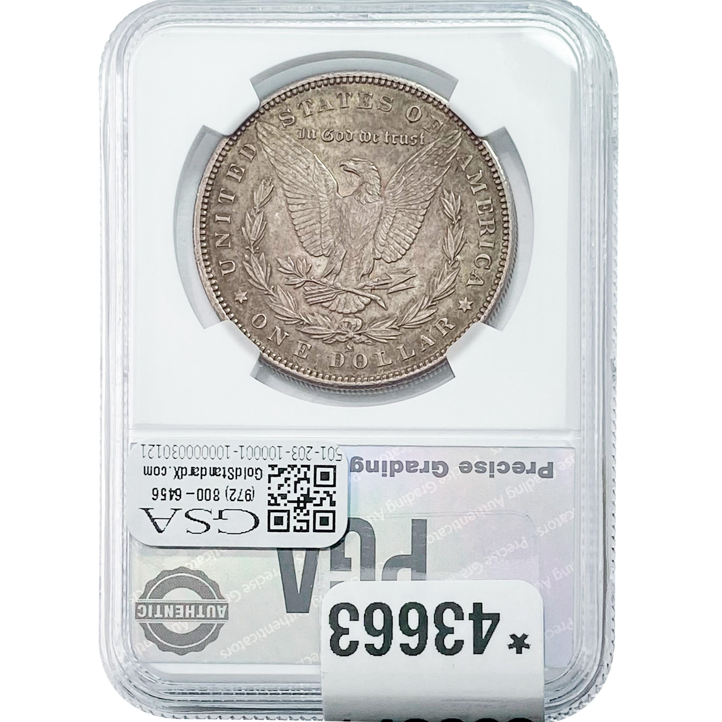 1897-S Morgan Dollar PGA MS63