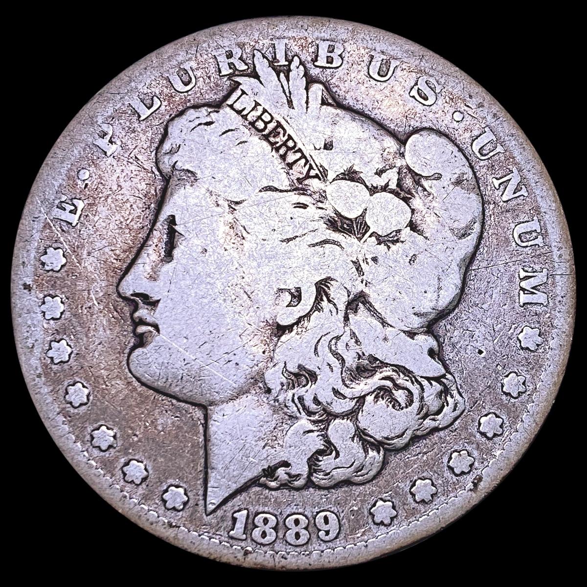 1889-CC Morgan Silver Dollar NICELY CIRCULATED