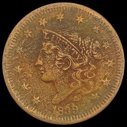 1839 Liberty Head Large Cent NICELY CIRCULATED