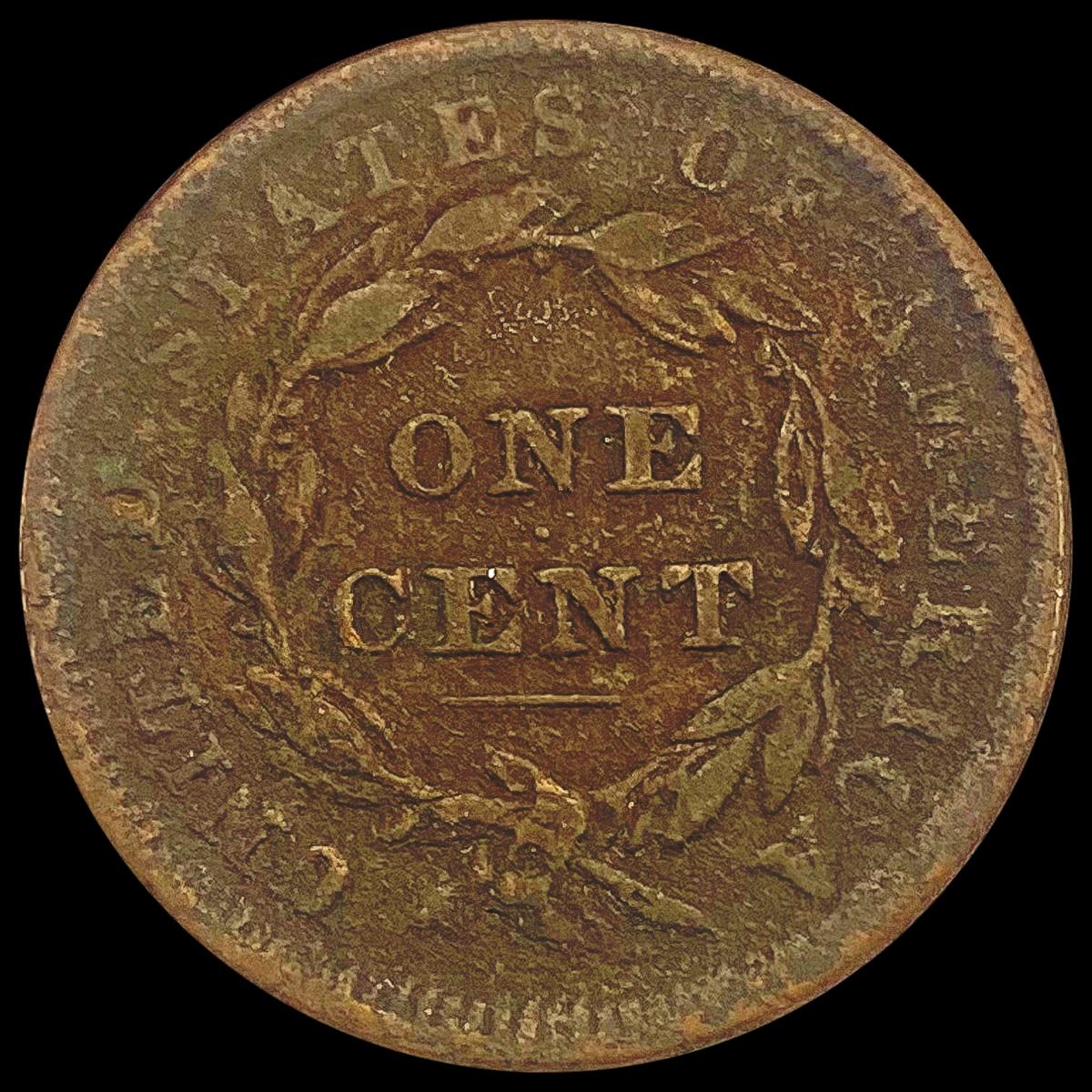 1839 Liberty Head Large Cent NICELY CIRCULATED