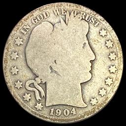 1904-S Barber Half Dollar NICELY CIRCULATED