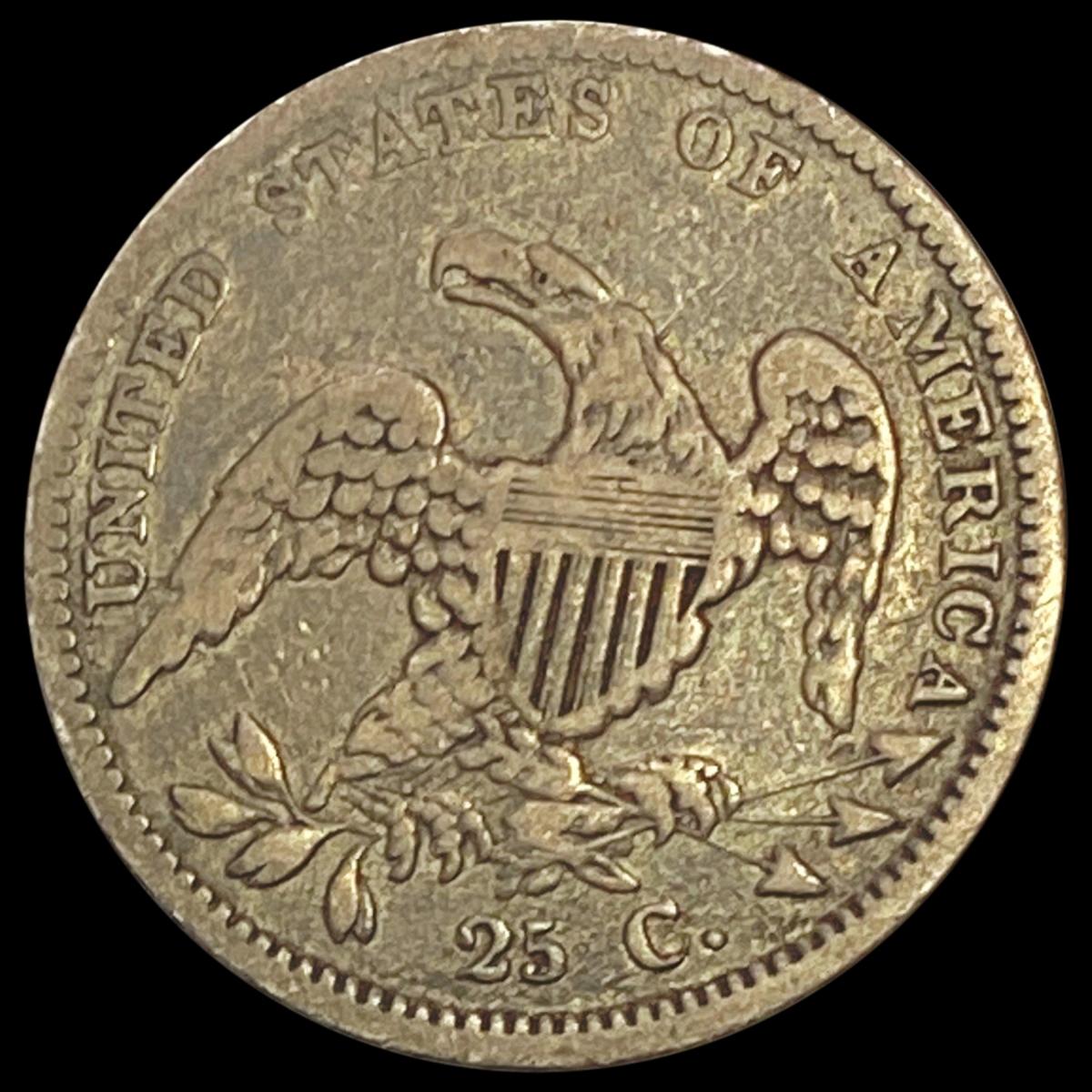1834 Capped Bust Quarter LIGHTLY CIRCULATED