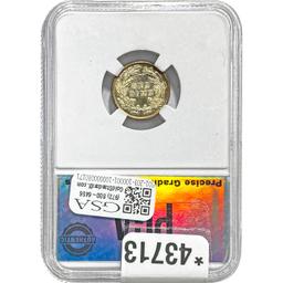 1884 Seated Liberty Dime PGA PR66 CAMEO