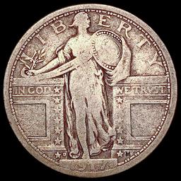 1917-D Standing Liberty Quarter NICELY CIRCULATED