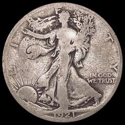 1921-S Walking Liberty Half Dollar NICELY CIRCULA