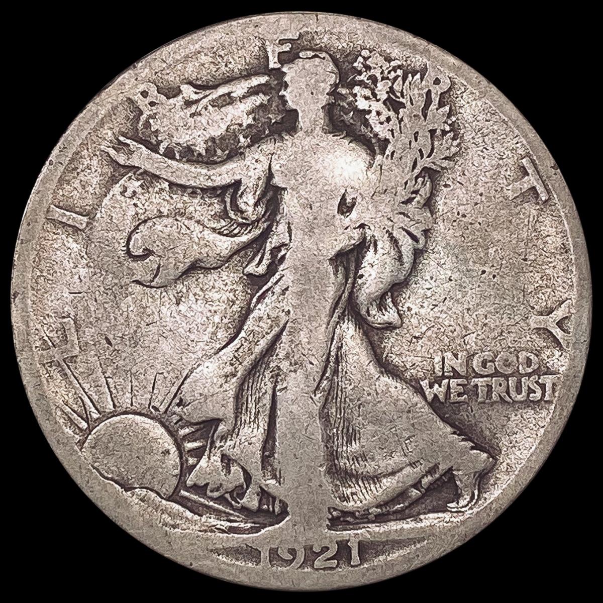 1921-S Walking Liberty Half Dollar NICELY CIRCULA