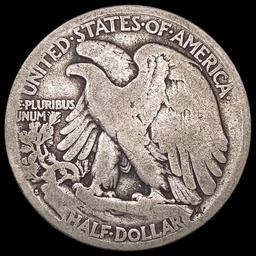 1921-S Walking Liberty Half Dollar NICELY CIRCULA