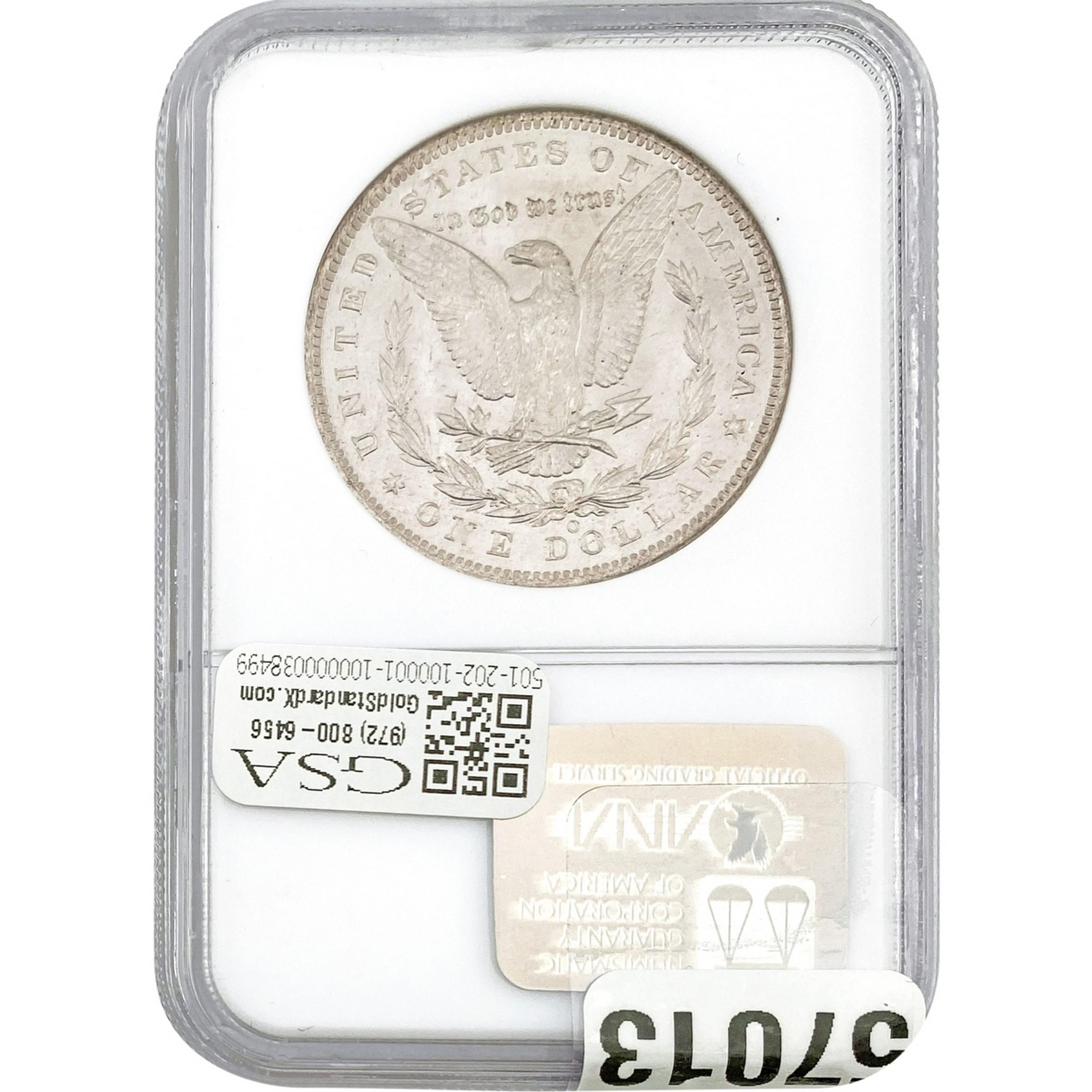 1885-O Morgan Silver Dollar NGC MS64