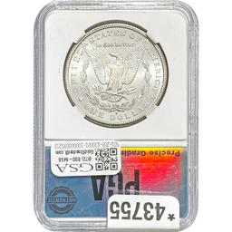 1880-S Morgan Silver Dollar PGA MS65
