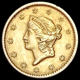 1849 Rare Gold Dollar CLOSELY UNCIRCULATED