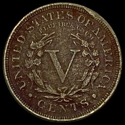 1886 Liberty Head Nickel NICELY CIRCULATED NICELY