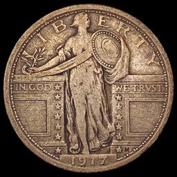 1917 Standing Liberty Quarter LIGHTLY CIRCULATED