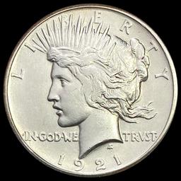 1921 Silver Peace Dollar CLOSELY UNCIRCULATED