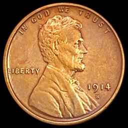1914-S RB Wheat Cent UNCIRCULATED