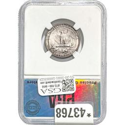 1932-S Washington Quarter PGA MS65+