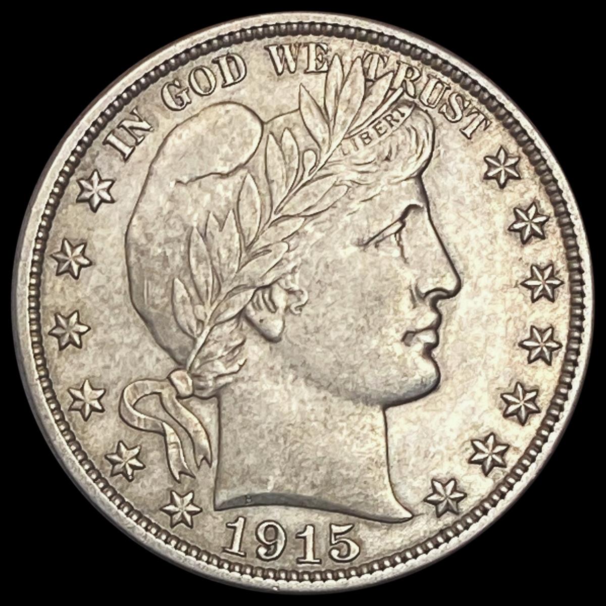 1915-D Barber Half Dollar UNCIRCULATED UNCIRCULAT