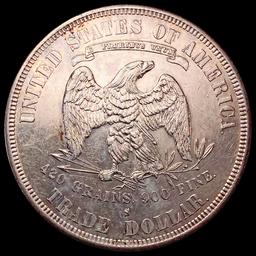 1878-S Silver Trade Dollar CHOICE AU