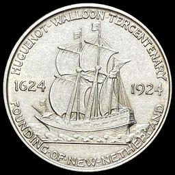 UNCIRCULATED 1924 Silver Huguenot-Walloon Tercentenary Half Dollar