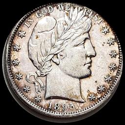 UNCIRCULATED 1895 Silver Barber Half Dollar