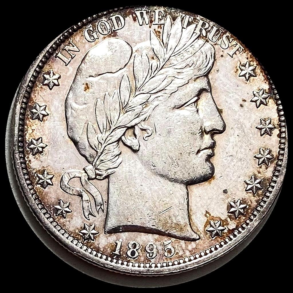 UNCIRCULATED 1895 Silver Barber Half Dollar