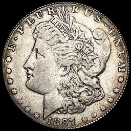NEARLY UNCIRCULATED 1897-O Silver Morgan Dollar