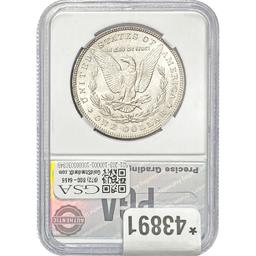 1899 Morgan Silver Dollar PGA MS63