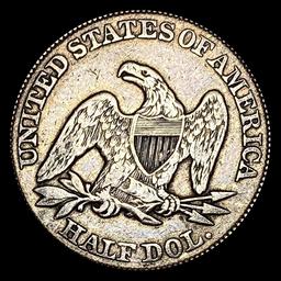 LIGHTLY CIRCULATED 1857 Silver Half Dollar (Seated Liberty)