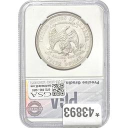 1877-S Trade Dollar PGA MS65
