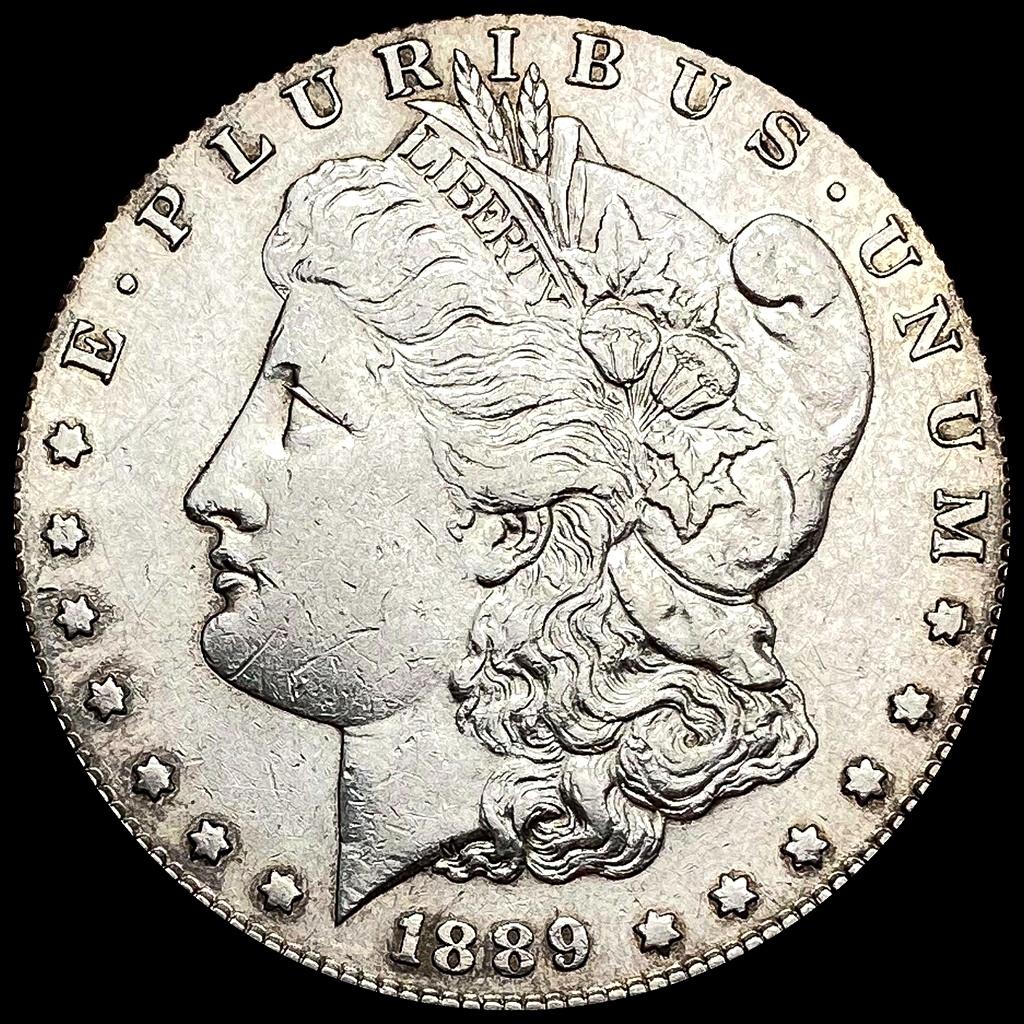 CLOSELY UNCIRCULATED 1889-S Silver Morgan Dollar