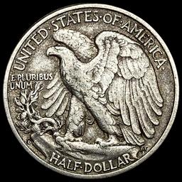 NEARLY UNCIRCULATED 1936-D Silver Walking Liberty Half Dollar