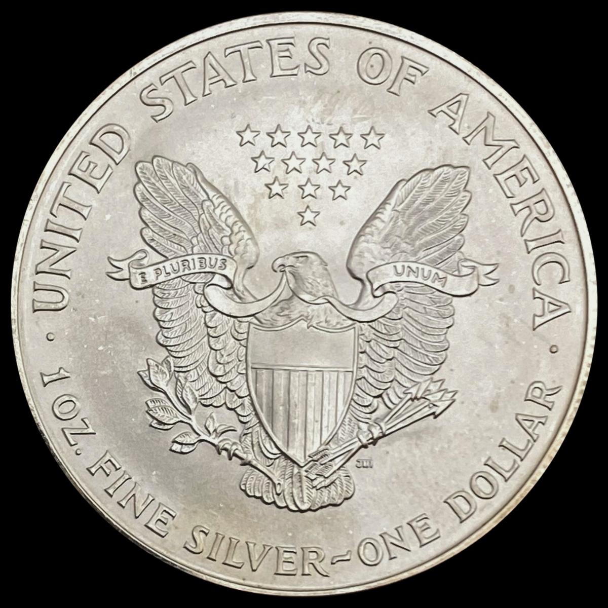 1996 American Silver Eagle SUPERB GEM BU SUPERB G