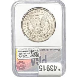 1921-D Morgan Silver Dollar PGA MS64