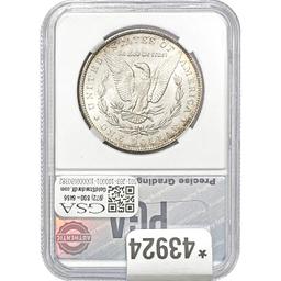 1884-CC Morgan Silver Dollar PGA MS65