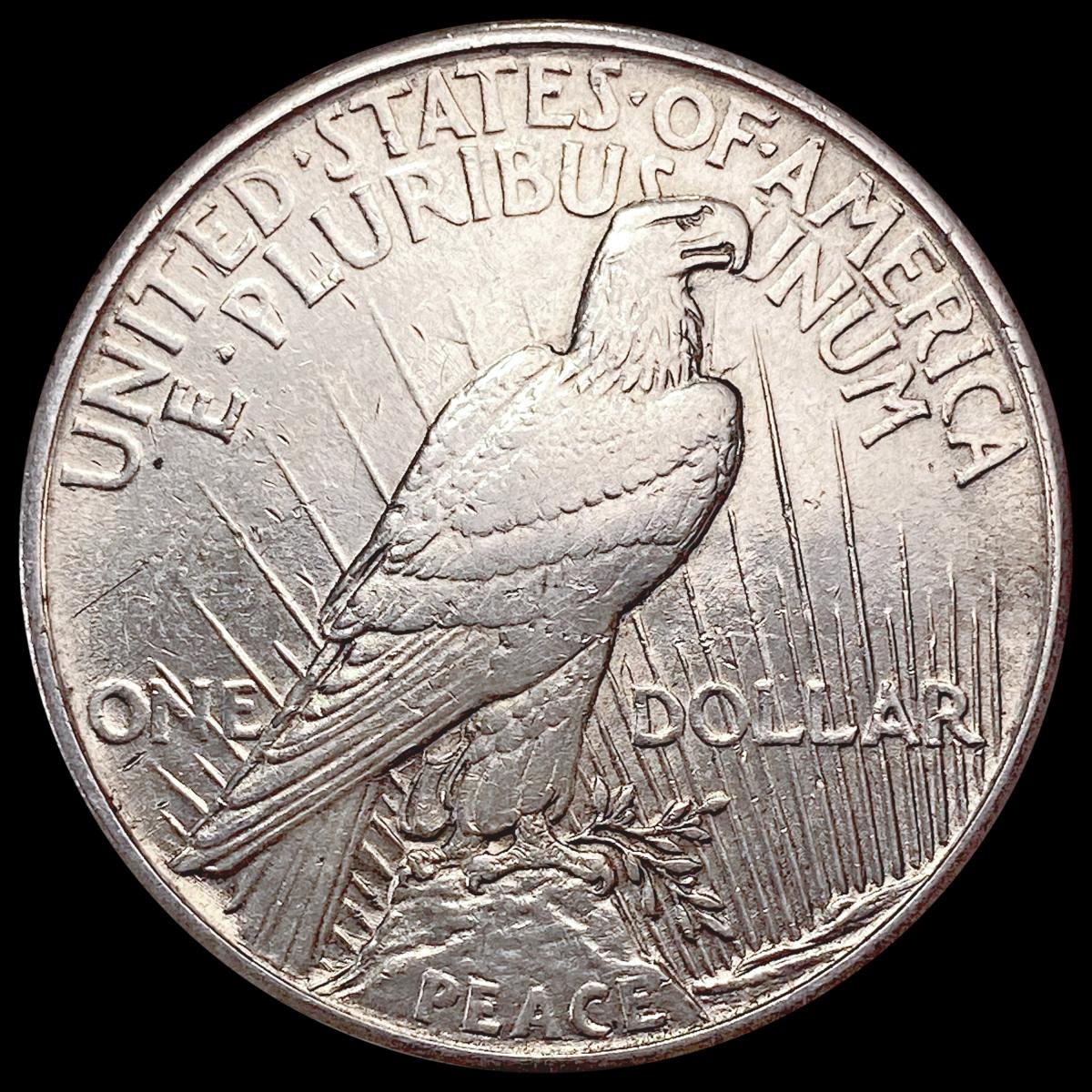 1921 Silver Peace Dollar CLOSELY UNCIRCULATED