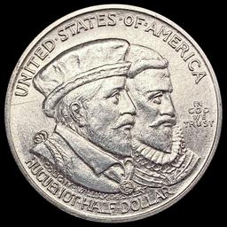 1924 Huguenot Half Dollar UNCIRCULATED