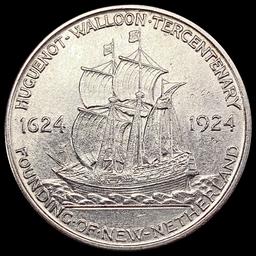 1924 Huguenot Half Dollar UNCIRCULATED