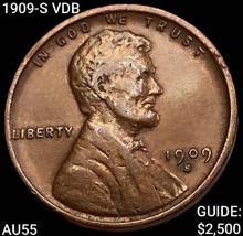 1909-S VDB Wheat Cent HIGH GRADE