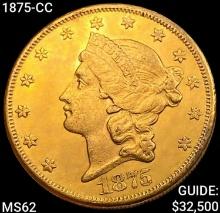 1875-CC $20 Gold Double Eagle UNCIRCULATED