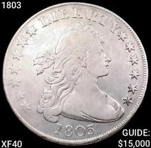 1803 Draped Bust Dollar NEARLY UNCIRCULATED