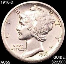 1916-D Mercury Dime HIGH GRADE