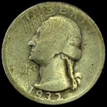 1932-D Silver Washington Quarter NICELY CIRCULATED