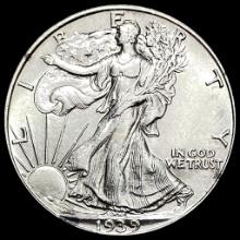 1939 Silver Half Dollar Walking Liberty UNCIRCULATED