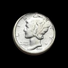 1924 Mercury Dime NEARLY UNCIRCULATED